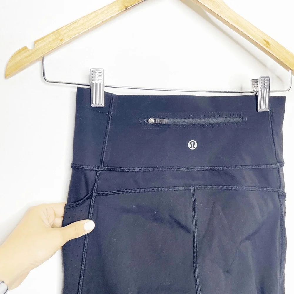 LULULEMON Mind over miles crop LEGGINGS 17